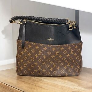 Louis Vuitton Black and Brown Women's Bag